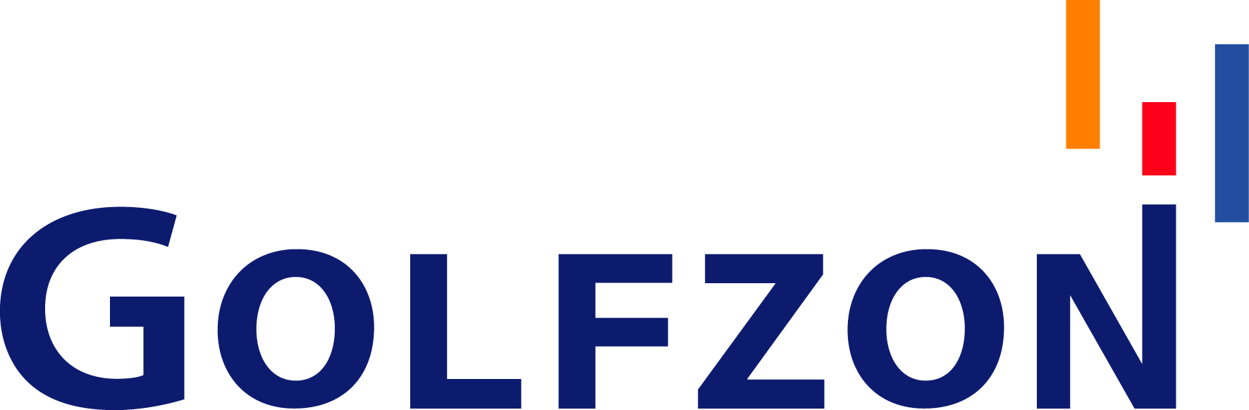 家庭用シミュレーションゴルフのGOLFZONのロゴ