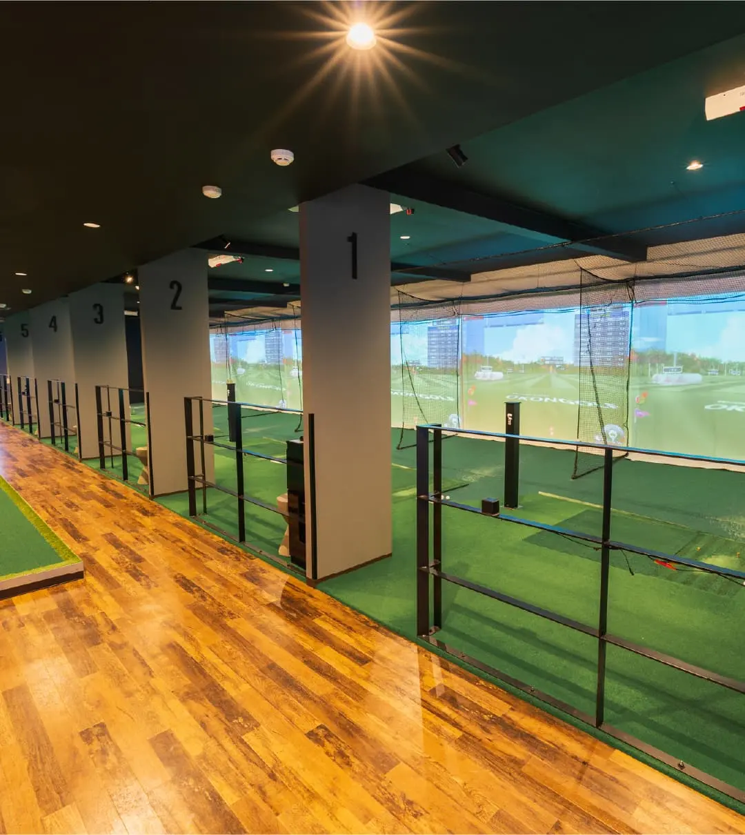 インドアゴルフ練習場i8GOLF24横浜戸塚店店の様子