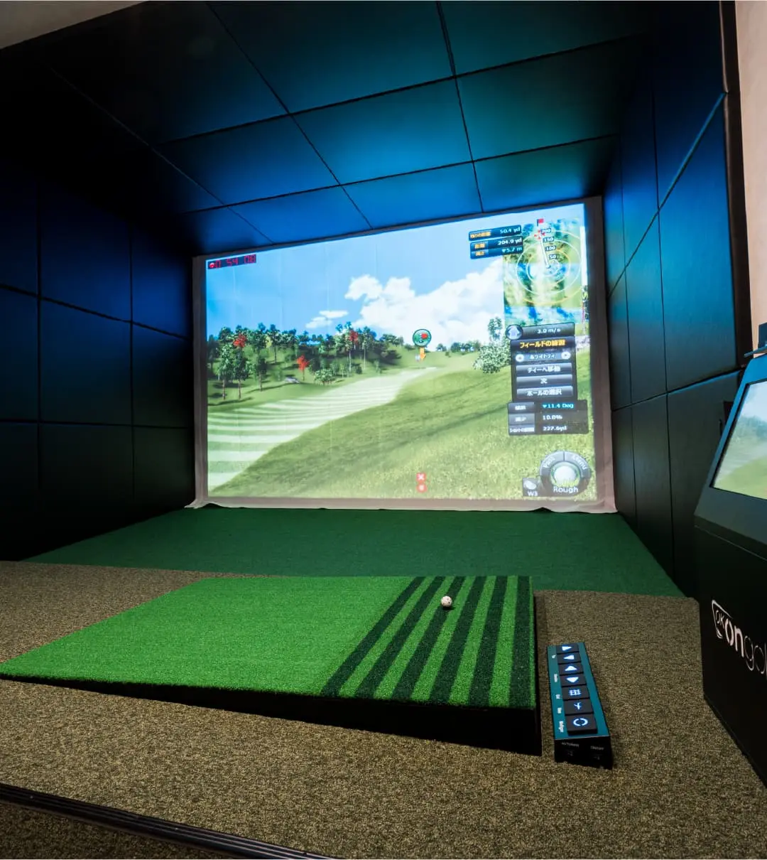 インドアゴルフ練習場i8GOLF高崎店の様子