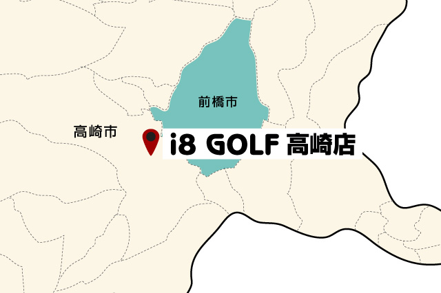 群馬県前橋市と高崎市の位置関係