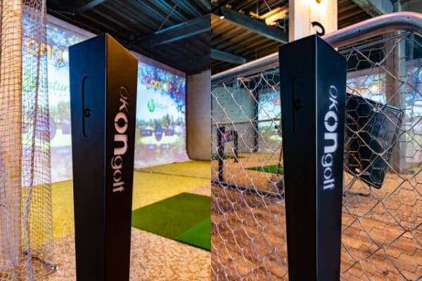 OKONGOLFのスイング分析カメラ映像