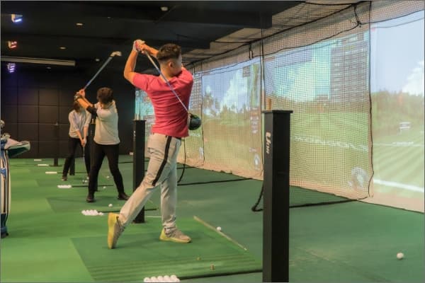 シミュレーションゴルフを利用する会員