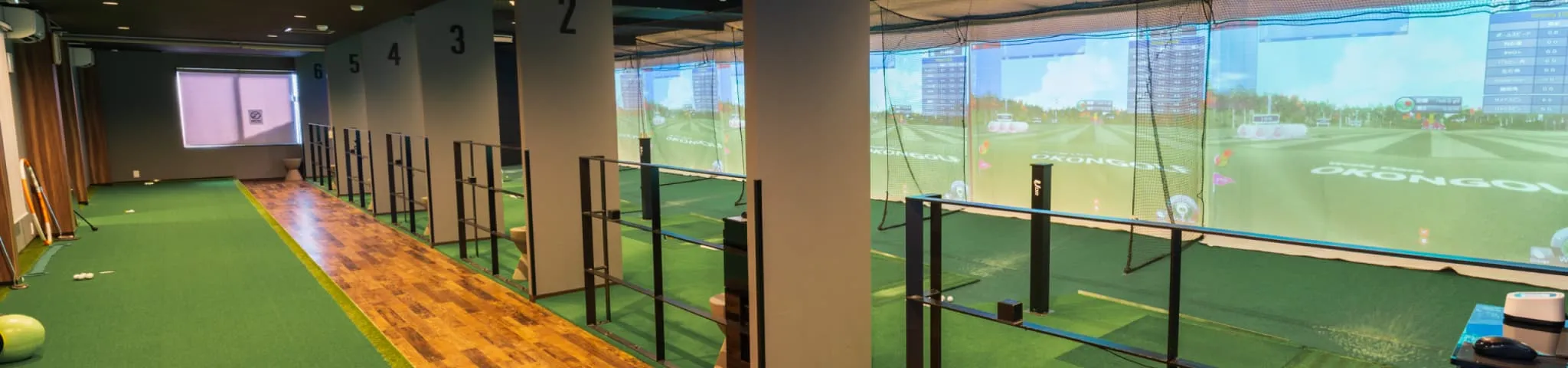 i8GOLF&FITNESS下諏訪店の店内の様子