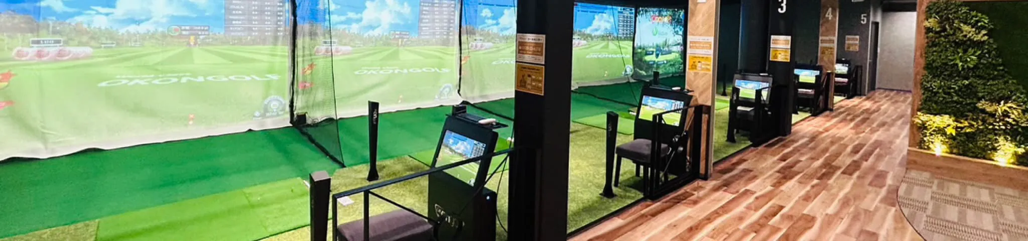 i8GOLF富山店の店内の様子