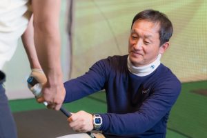 i8GOLF松本店の手塚直樹ゴルフスクール